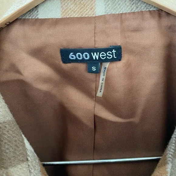 Vintage Wool Lined Plaid Tartan Brown Button Shacket - Picture 9 of 13